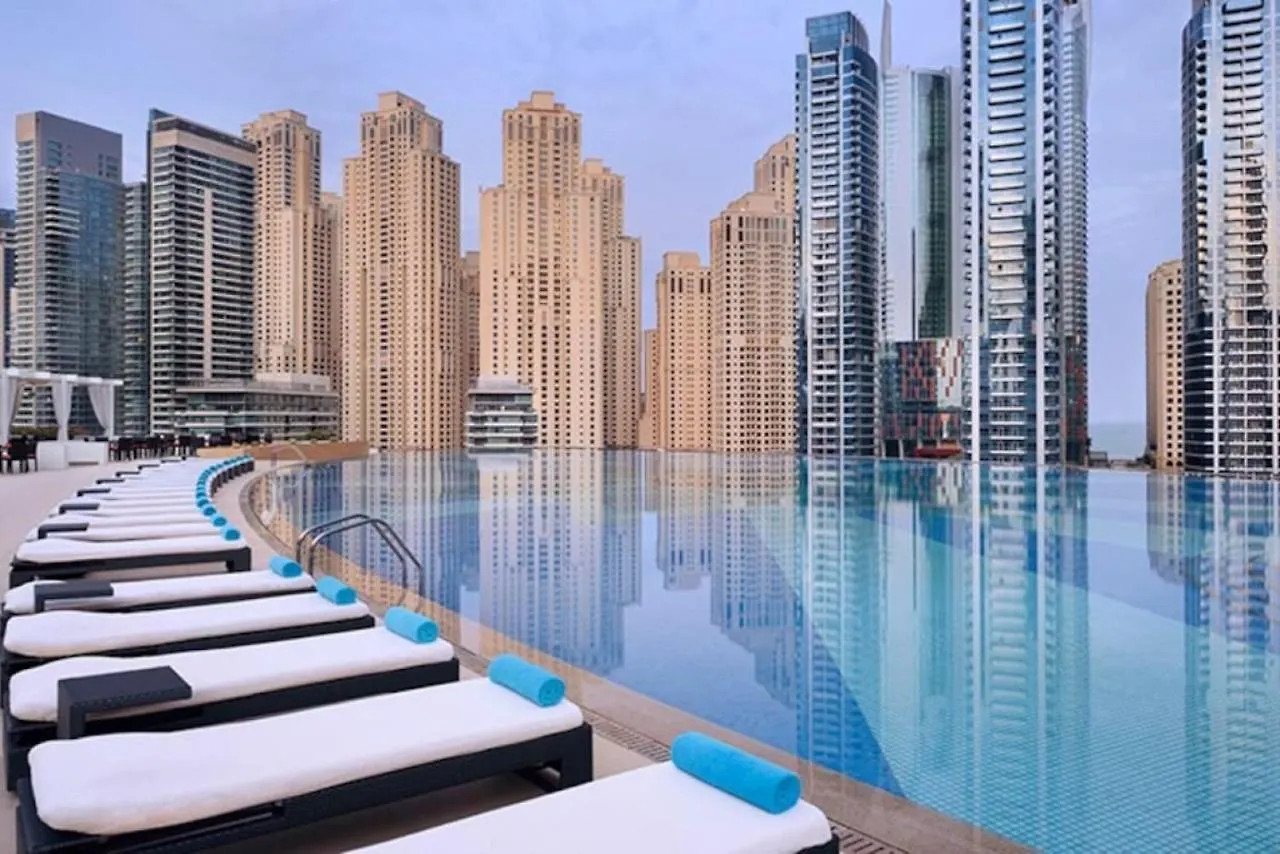 شقة Vacationer I Exquisite 1 Bedroom I At Jw Marriott Marina Mall I World Class Amenities I Infinity Pool دبي